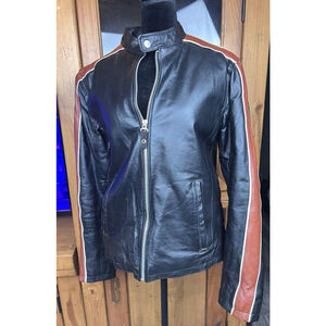 Wilsons Leather Black and Brown Jacket